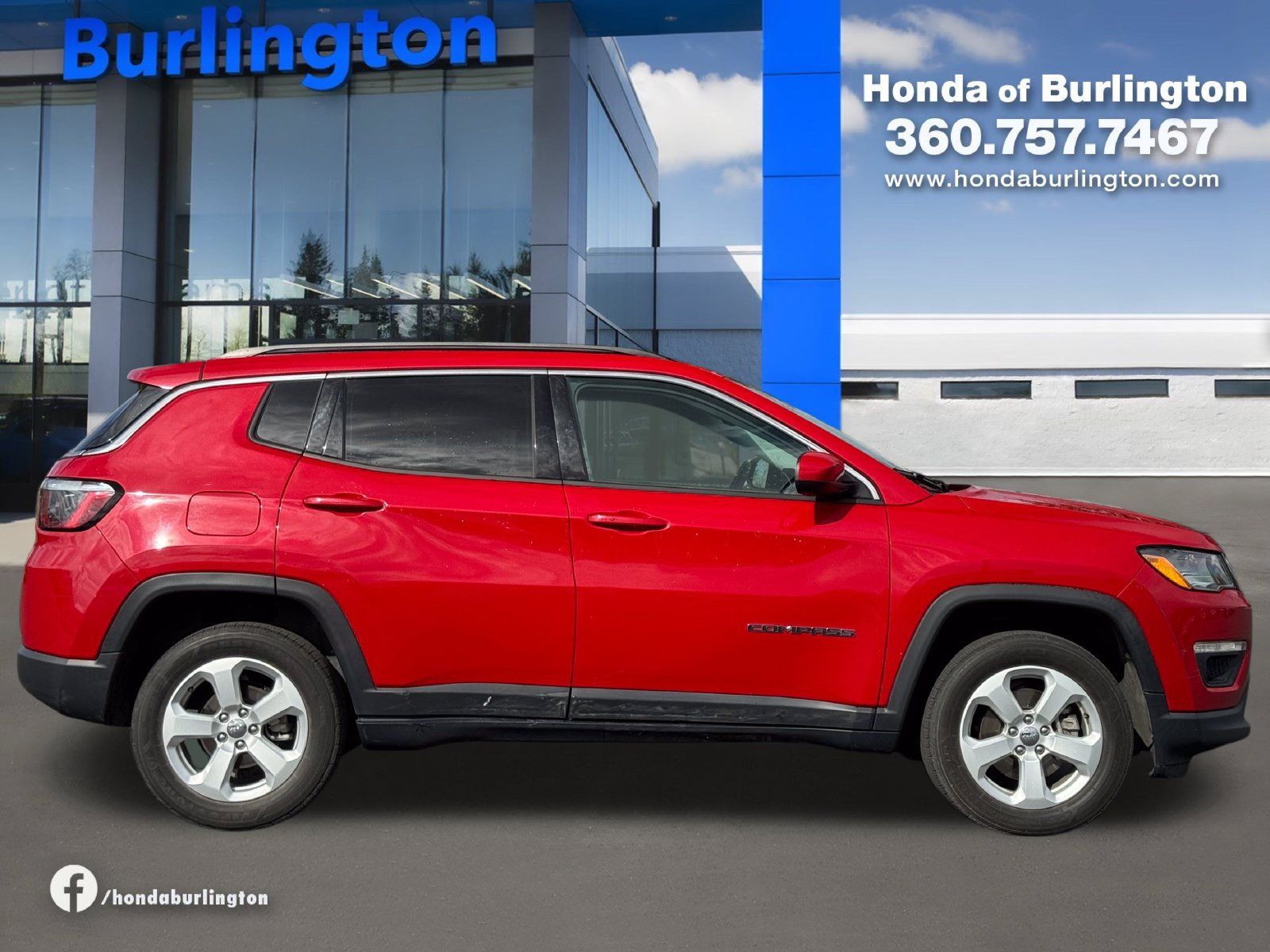 Used 2021 Jeep Compass Latitude AWD/4WD image 7
