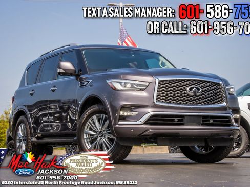 Used 2022 INFINITI QX80 Luxe w/ All-Season Package RWD image 4