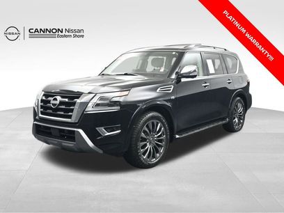 Used 2021 Nissan Armada Platinum w/ Captain's Chairs Package