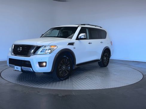 Used 2017 Nissan Armada Platinum w/ Captain Seat Package AWD/4WD image 4