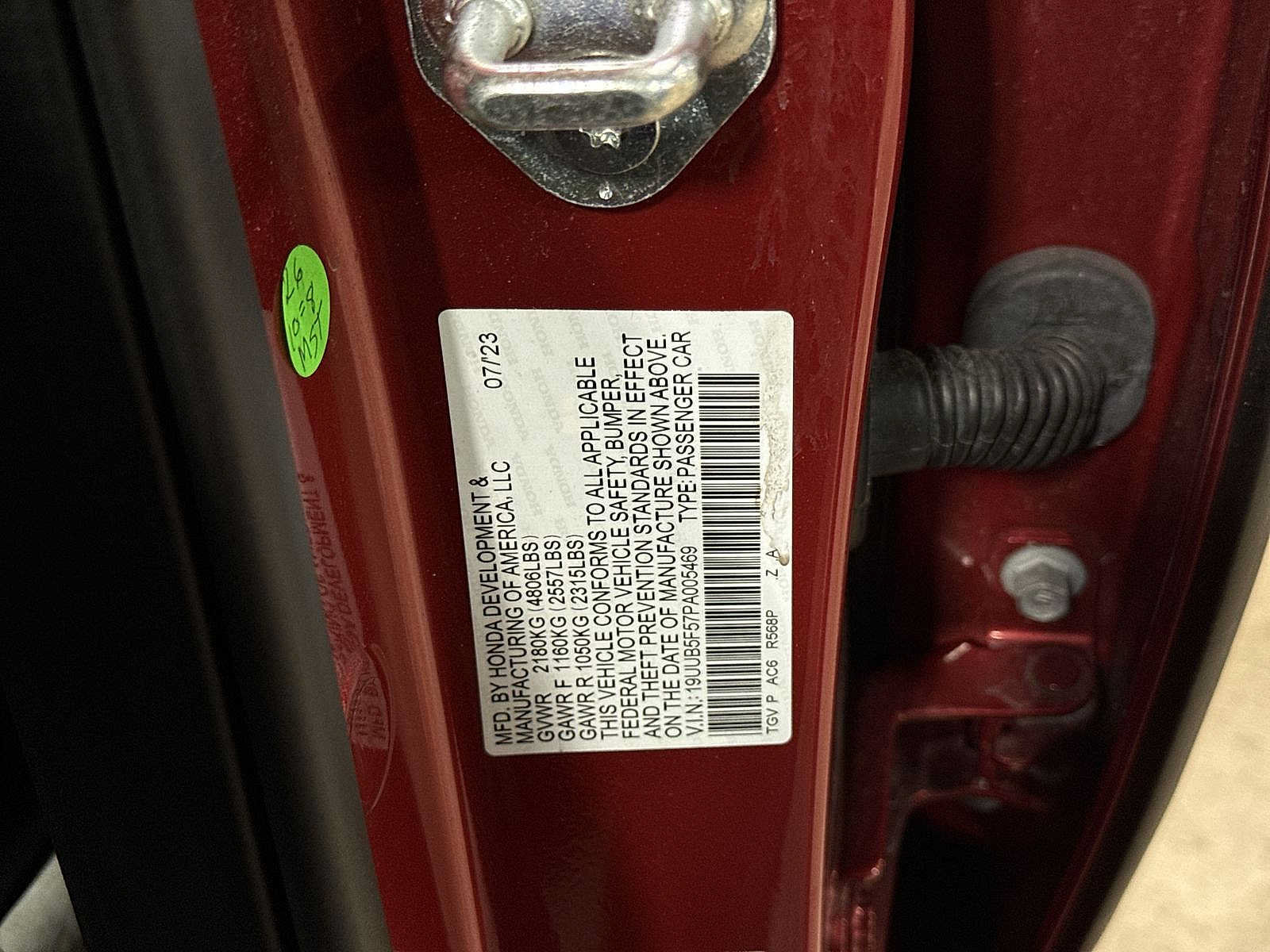 Used 2023 Acura TLX w/ A-SPEC Package FWD image 13