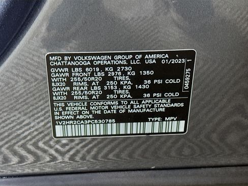 Used 2023 Volkswagen Atlas SE AWD/4WD image 30