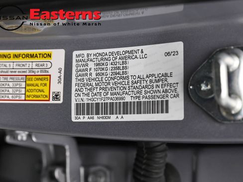 Used 2023 Honda Accord LX image 32