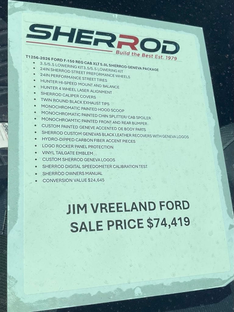 New 2026 Ford F150 XL w/ Equipment Group 103A High AWD/4WD image 2