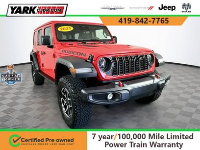 Certified 2025 Jeep Wrangler Unlimited Rubicon w/ Safety Group