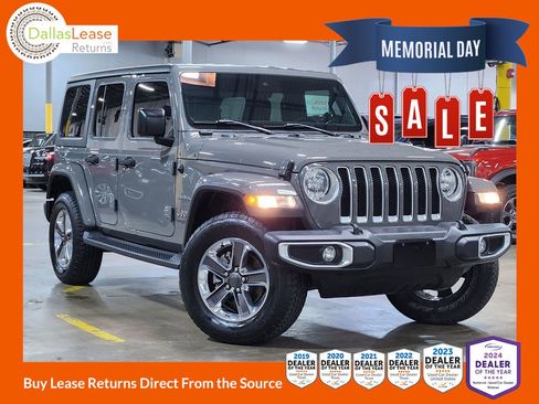 Used 2020 Jeep Wrangler Unlimited Sahara AWD/4WD image 1