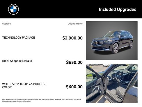 New 2026 BMW X1 xDrive28i w/ Technology Package AWD/4WD image 4