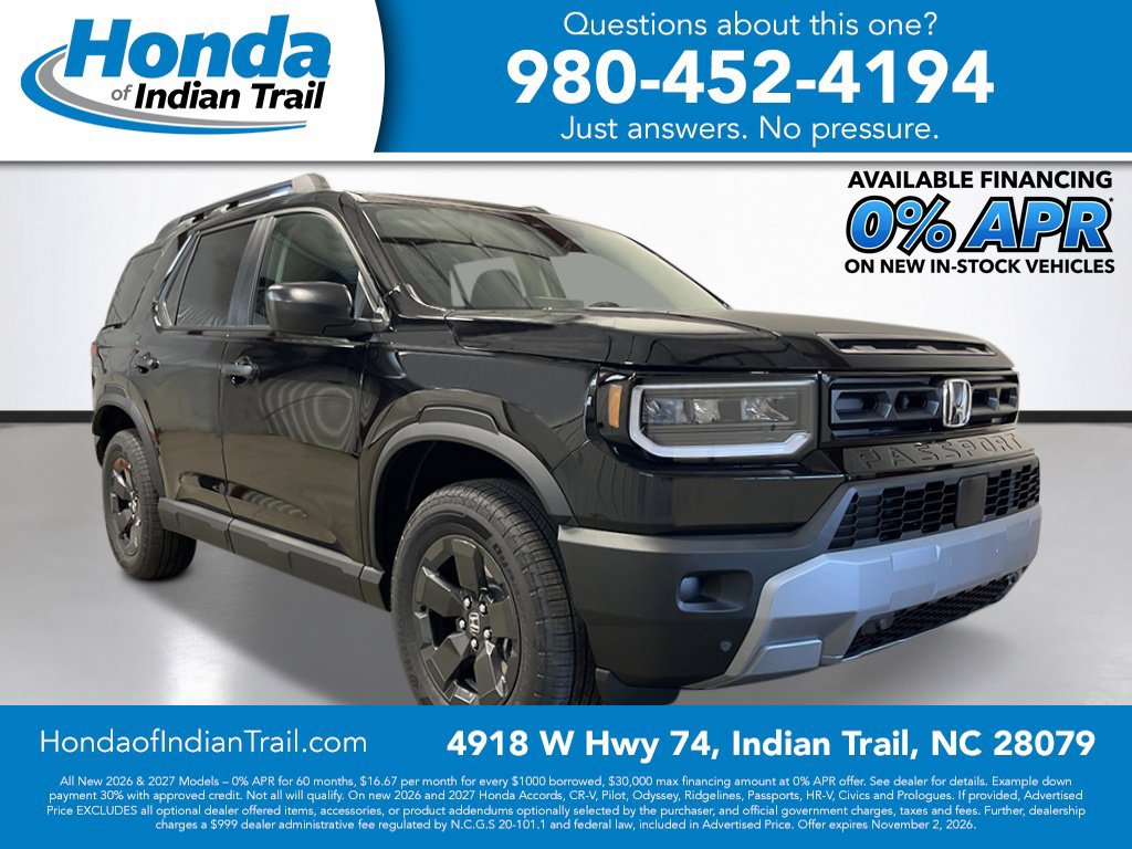 New 2026 Honda Passport RTL 360° Tour