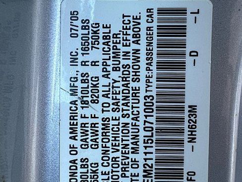 Used 2005 Honda Civic VP image 16