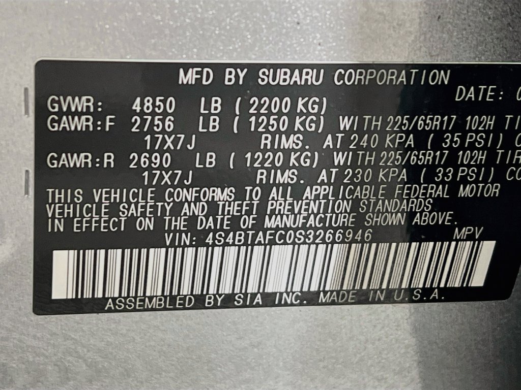 Certified 2025 Subaru Outback Premium w/ Popular Package #1A AWD/4WD image 24