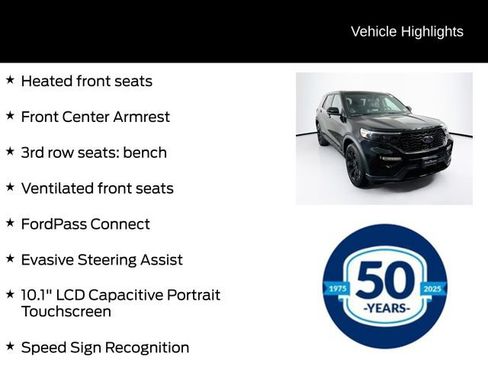 Certified 2022 Ford Explorer ST w/ Equipment Group 401A AWD/4WD image 21