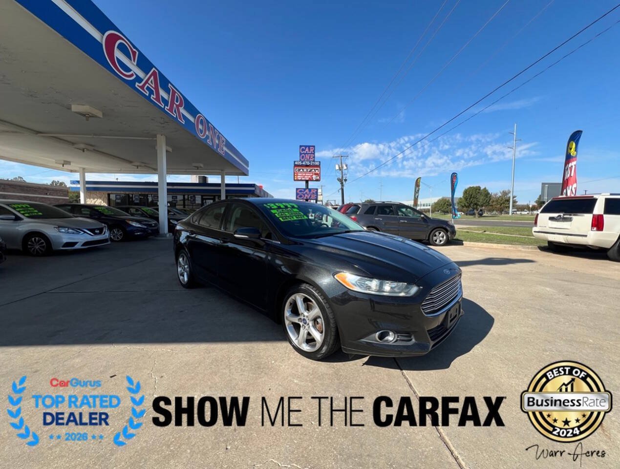 Used 2015 Ford Fusion SE w/ Equipment Group 201A FWD image 1