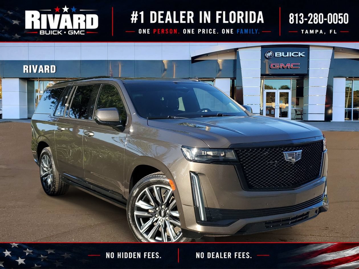 Used 2021 Cadillac Escalade ESV Sport Platinum RWD image 1