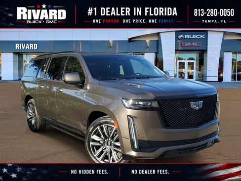 Used 2021 Cadillac Escalade ESV Sport Platinum RWD image 1