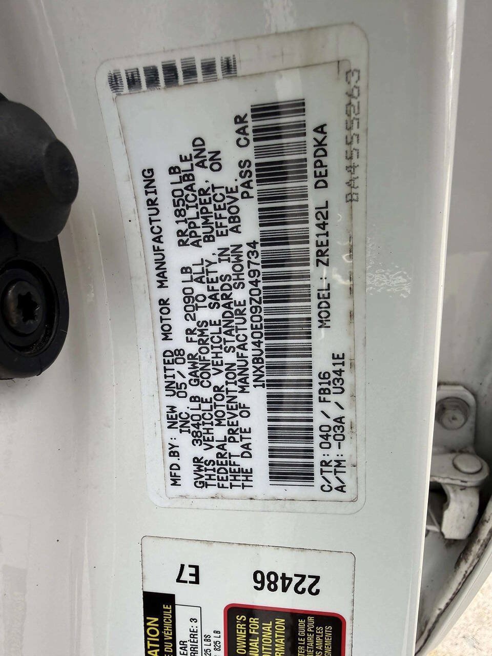 Used 2009 Toyota Corolla FWD image 20