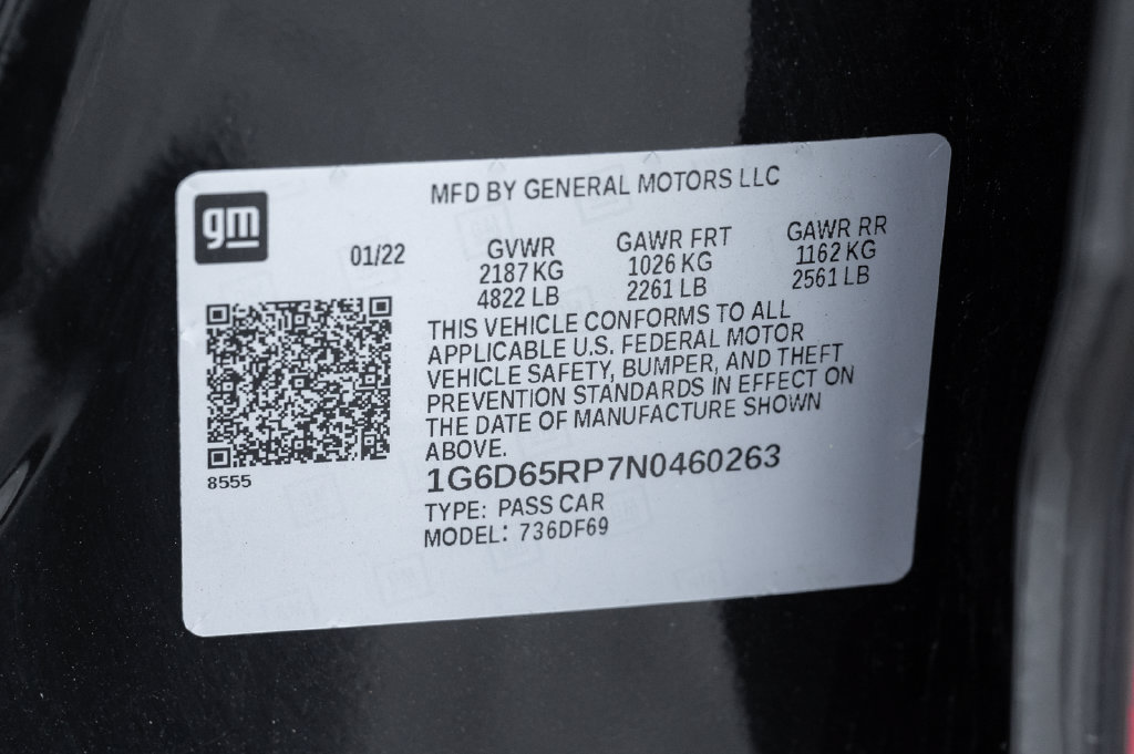 Used 2022 Cadillac CT4 V Blackwing w/ Technology Package RWD image 17