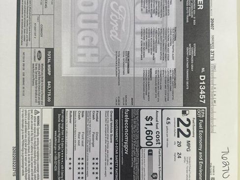 Used 2022 Ford Ranger Lariat w/ FX4 Off-Road Package AWD/4WD image 19