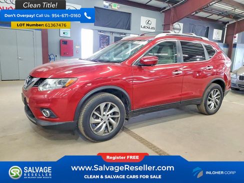 Used 2014 Nissan Rogue SL w/ SL Premium Package AWD/4WD image 1