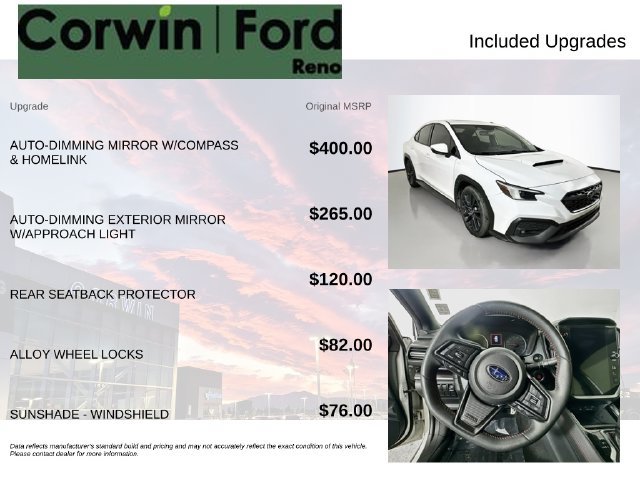 Used 2022 Subaru WRX Limited AWD/4WD image 3