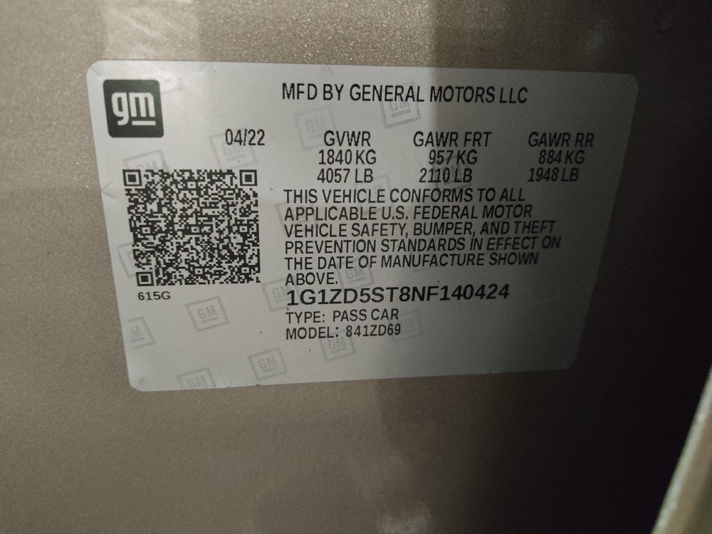 Used 2022 Chevrolet Malibu LT FWD image 33