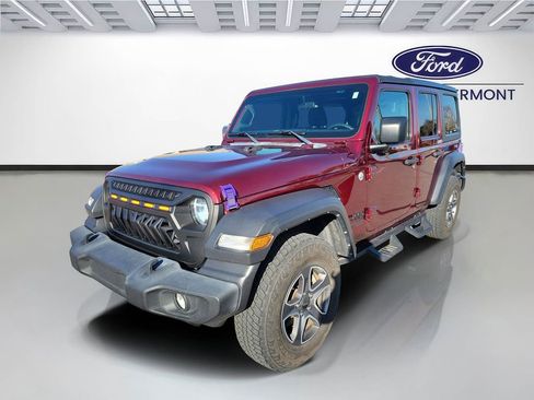 Used 2021 Jeep Wrangler Unlimited Sport image 2