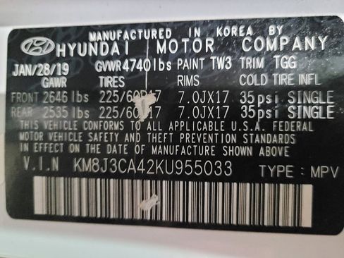 Used 2019 Hyundai Tucson Value AWD/4WD image 33