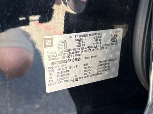Used 2015 GMC Yukon XL SLT w/ Open Road Package AWD/4WD image 14