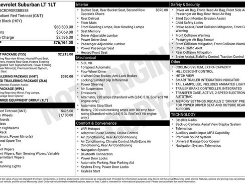 Used 2025 Chevrolet Suburban LT w/ Comfort Package image 3