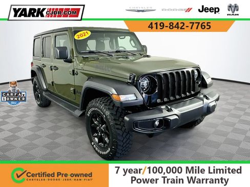 Used 2021 Jeep Wrangler Unlimited Sport AWD/4WD image 1