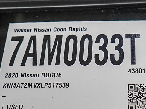 Used 2020 Nissan Rogue SV AWD/4WD image 32