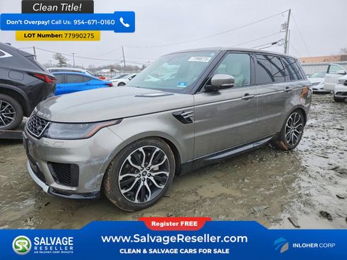 Used 2020 Land Rover Range Rover Sport HSE AWD/4WD image 1