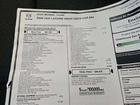 New 2025 RAM 2500 Laramie w/ Night Edition image 18