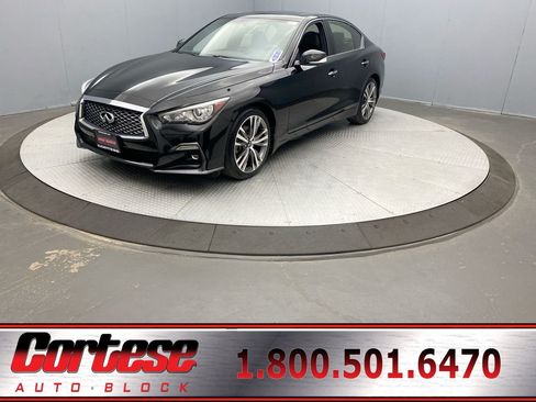 Used 2021 INFINITI Q50 Sensory w/ Cargo Package AWD/4WD image 1