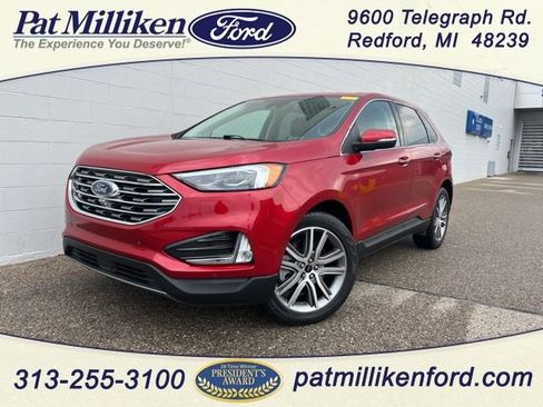 Certified 2023 Ford Edge Titanium w/ Equipment Group 301A image 1