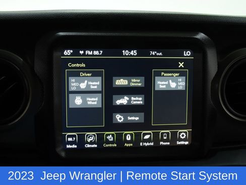Used 2023 Jeep Wrangler Unlimited w/ Sun & Screen Package AWD/4WD image 22