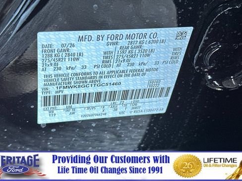 New 2026 Ford Explorer ST w/ Sun And Sound Package AWD/4WD image 29