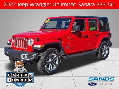 Used 2022 Jeep Wrangler Unlimited Sahara w/ Cold Weather Group