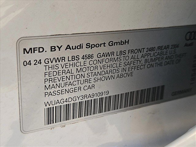 Used 2024 Audi RS 3 w/ Carbon Package AWD/4WD image 26