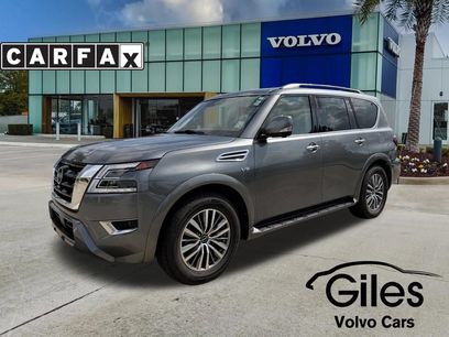 Used 2021 Nissan Armada SL w/ Captain's Chairs Package