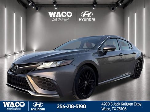 Used 2021 Toyota Camry XSE FWD image 1