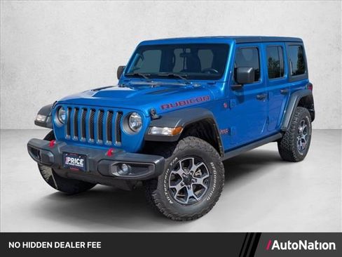 Used 2021 Jeep Wrangler Unlimited Rubicon AWD/4WD image 1
