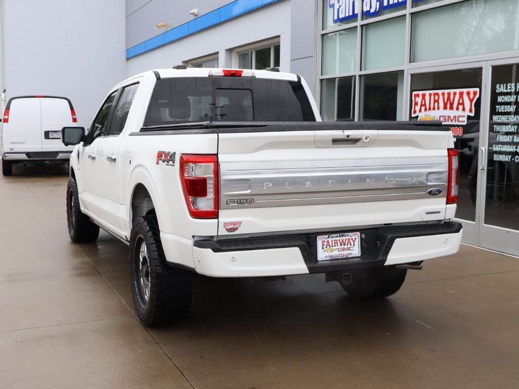 Used 2021 Ford F150 Platinum w/ Equipment Group 701A High AWD/4WD image 8
