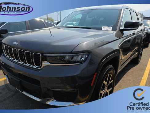 Certified 2024 Jeep Grand Cherokee L Limited w/ Luxury Tech Group II AWD/4WD image 1