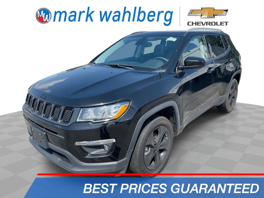 Used 2021 Jeep Compass Latitude w/ Sun and Sound Group AWD/4WD image 1