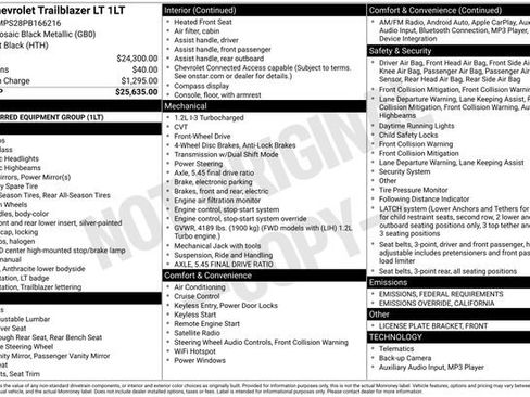 Certified 2023 Chevrolet TrailBlazer LT image 7