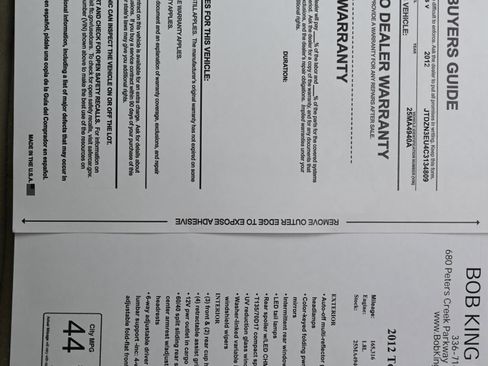 Used 2012 Toyota Prius V Five image 40