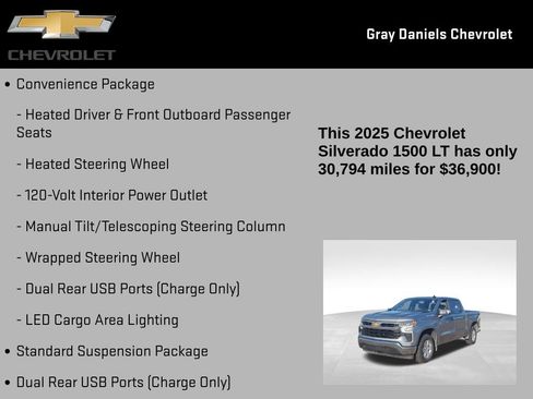 Certified 2025 Chevrolet Silverado 1500 LT image 16