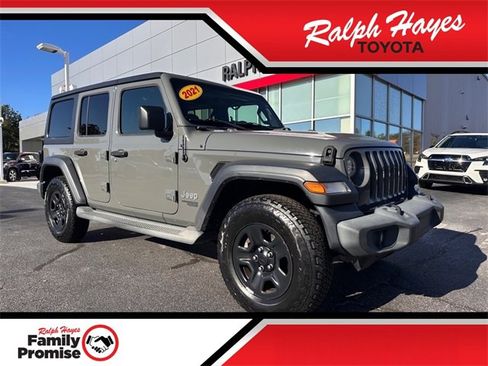 Used 2021 Jeep Wrangler Unlimited Sport image 1