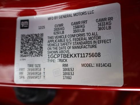 New 2026 Chevrolet Colorado W/T w/ WT Custom Package image 26