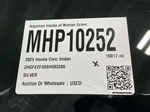 Certified 2025 Honda Civic Sport image 36